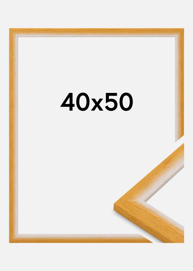 Rama Cornwall Szkło akrylowe Złoto 40x50 cm