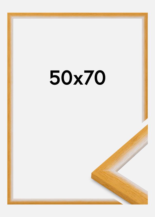 Rama Cornwall Szkło akrylowe Złoto 50x70 cm