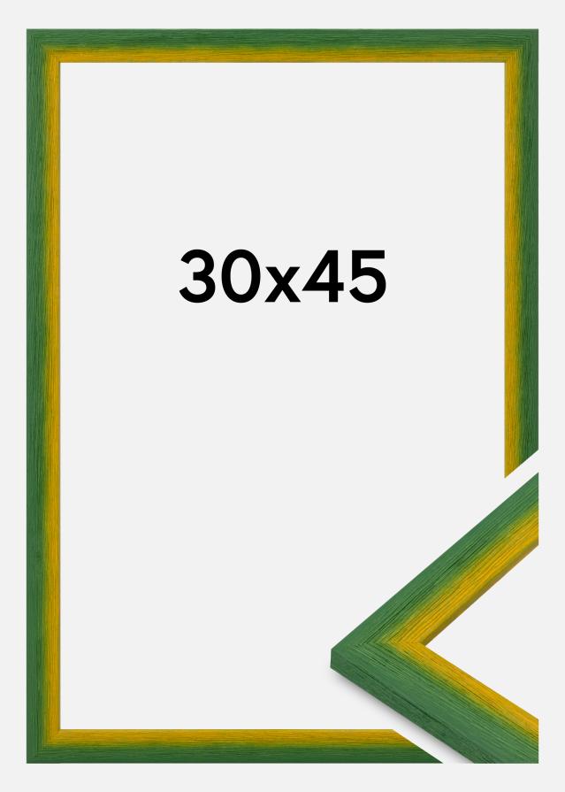 Rama Cornwall Szkło akrylowe Zielona 30x45 cm