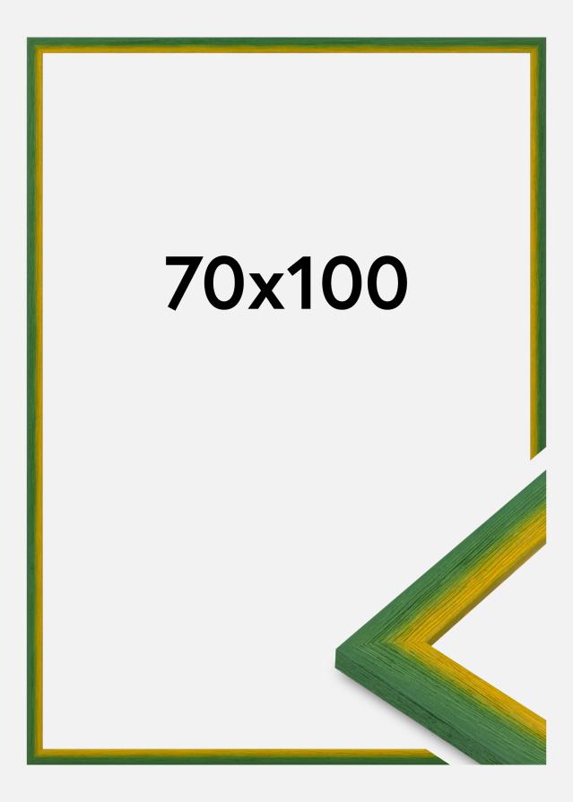 Rama Cornwall Szkło akrylowe Zielona 70x100 cm