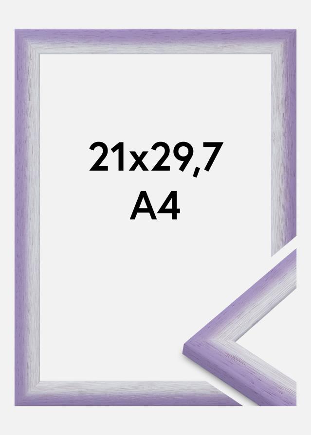 Rama Cornwall Szkło akrylowe Jasnofioletowa 21x29,7 cm (A4)