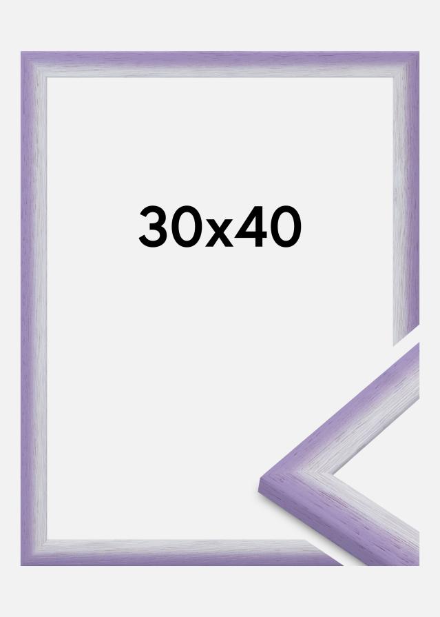 Rama Cornwall Szkło akrylowe Jasnofioletowa 30x40 cm