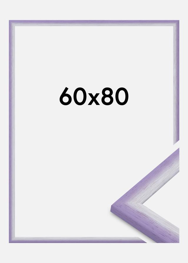 Rama Cornwall Szkło akrylowe Jasnofioletowa 60x80 cm