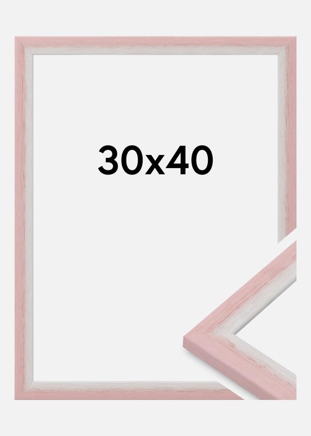Rama Cornwall Szkło akrylowe Różowa 30x40 cm