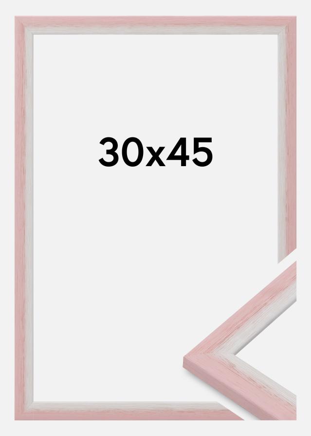 Rama Cornwall Szkło akrylowe Różowa 30x45 cm
