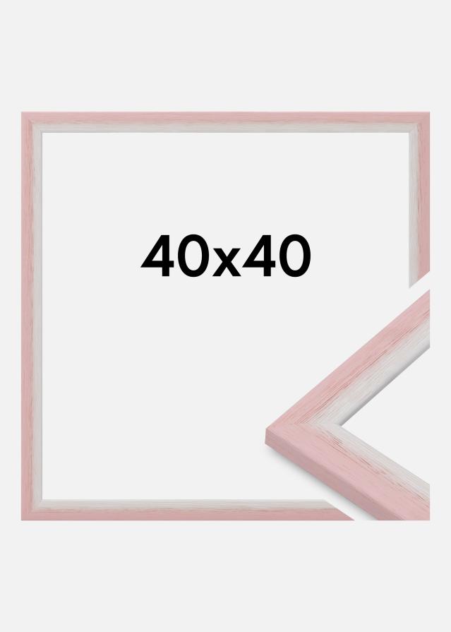 Rama Cornwall Szkło akrylowe Różowa 40x40 cm
