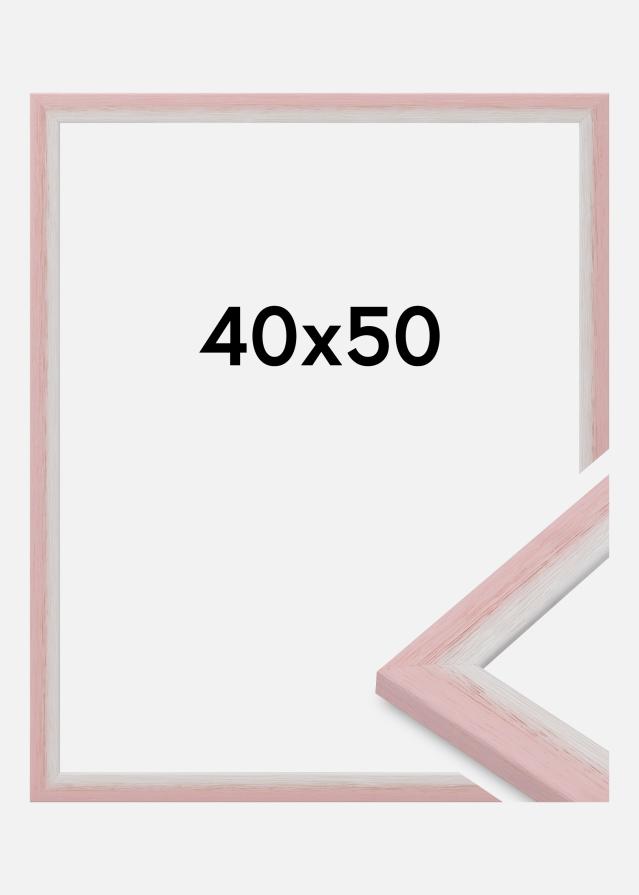 Rama Cornwall Szkło akrylowe Różowa 40x50 cm