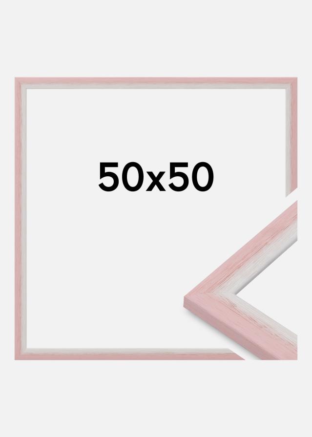 Rama Cornwall Szkło akrylowe Różowa 50x50 cm