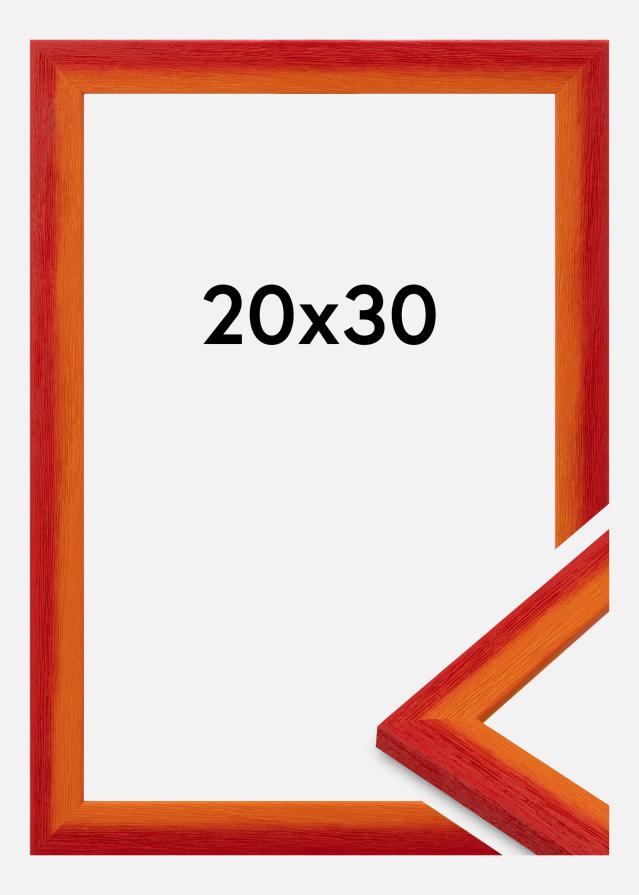 Rama Cornwall Szkło akrylowe Czerwony 20x30 cm