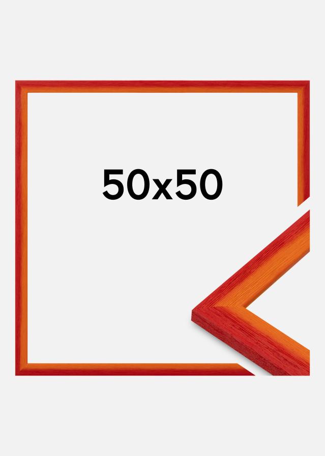 Rama Cornwall Szkło akrylowe Czerwony 50x50 cm