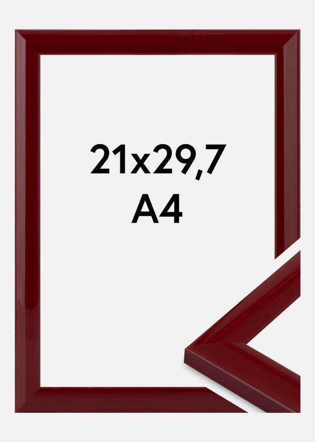 Rama Dorset Szkło akrylowe Ciemnoczerwony 21x29,7 cm (A4)