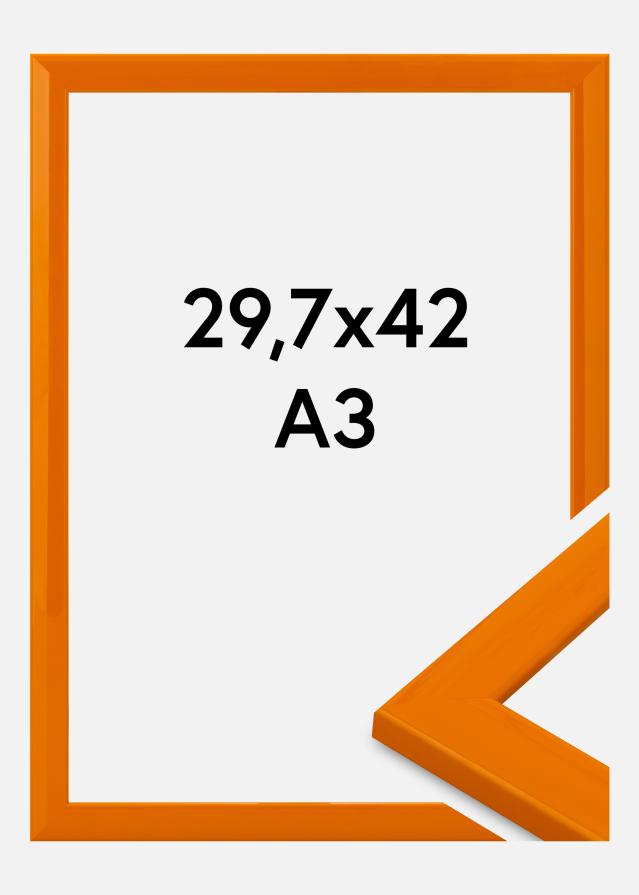 Rama Dorset Szkło akrylowe Pomarańczowy 29,7x42 cm (A3)