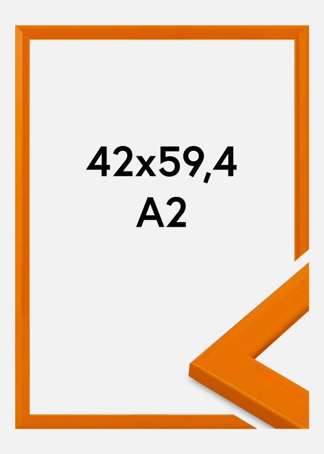 Rama Dorset Szkło akrylowe Pomarańczowa 42x59,4 cm (A2)