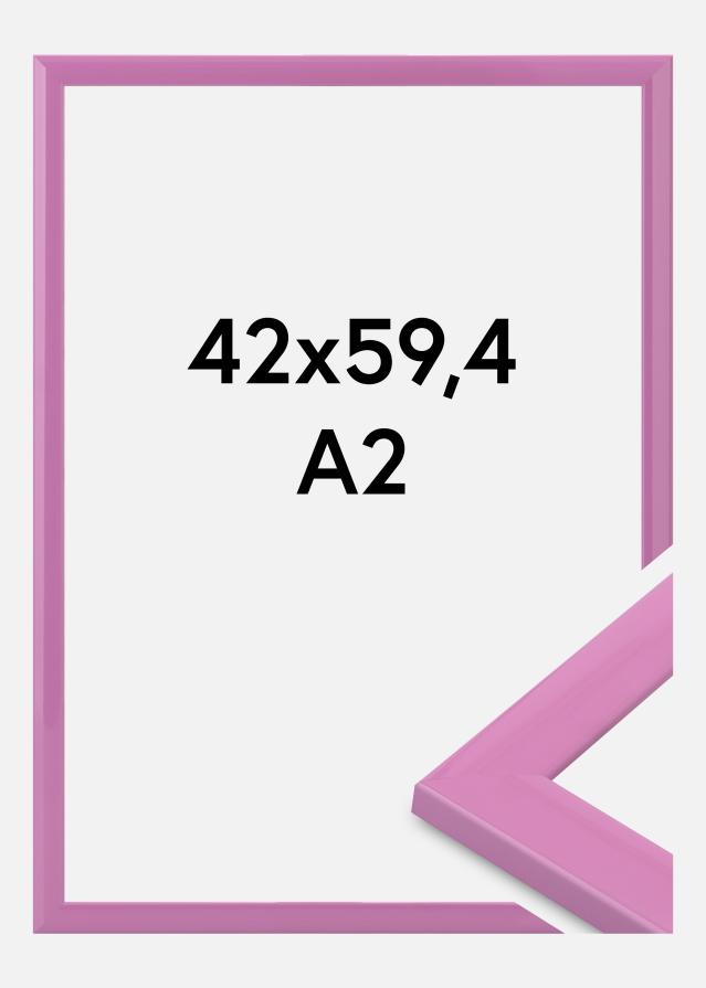 Rama Dorset Szkło akrylowe Różowa 42x59,4 cm (A2)