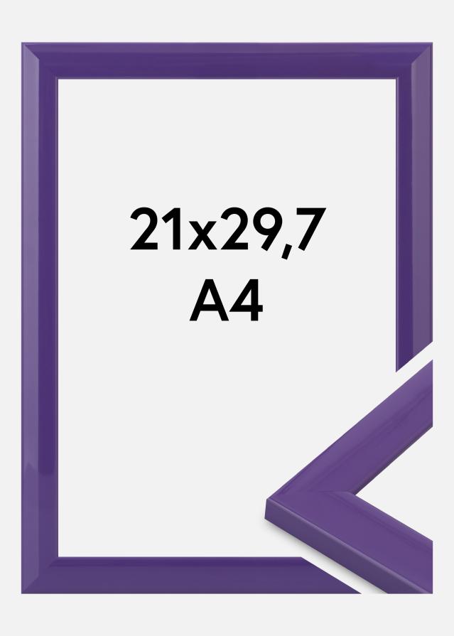 Rama Dorset Szkło akrylowe Fioletowa 21x29,7 cm (A4)
