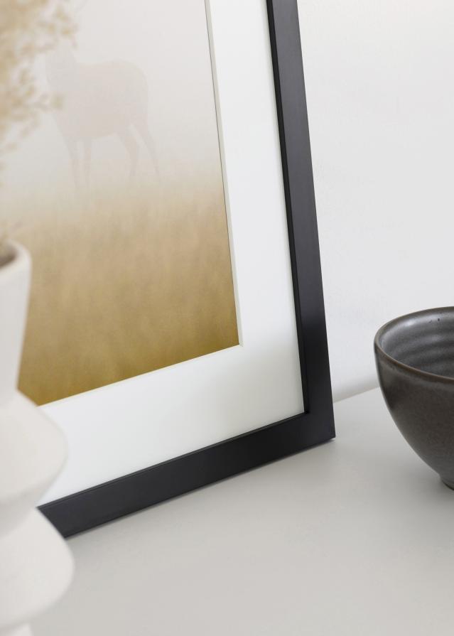 Rama Jämtland Szkło akrylowe Czarny 46x65 cm