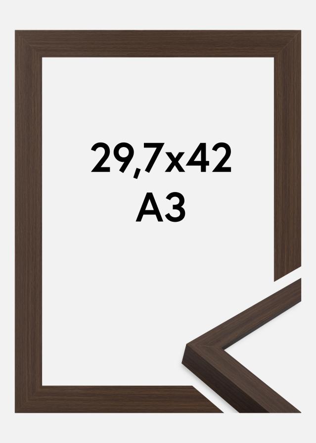 Rama Wells Szkło akrylowe Brązowa 29,7x42 cm (A3)