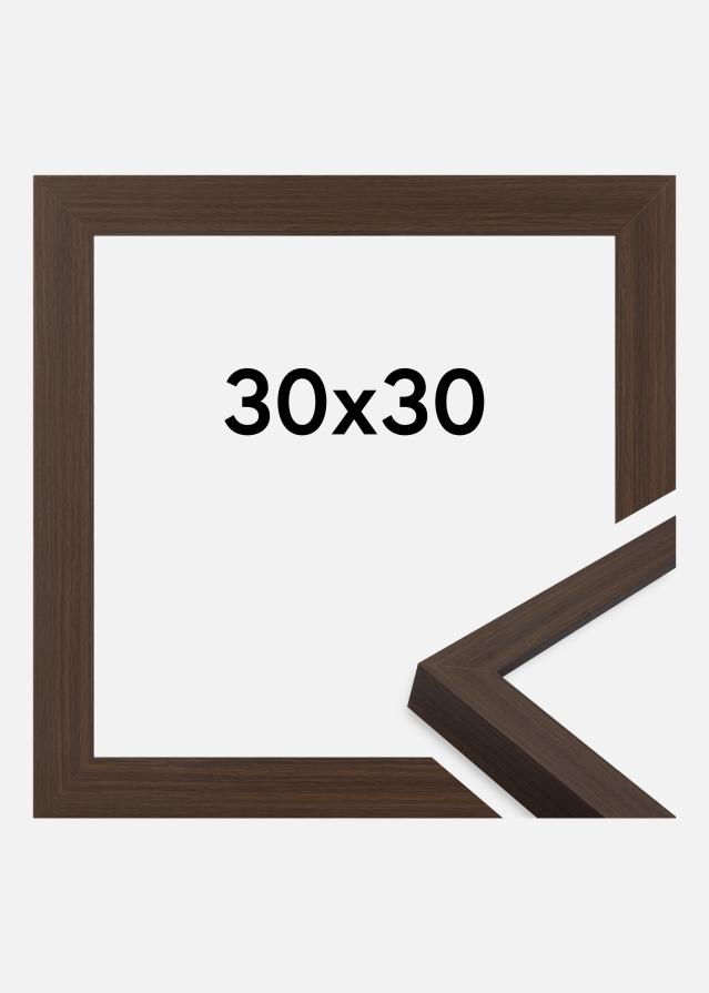 Rama Wells Szkło akrylowe Brązowa 30x30 cm