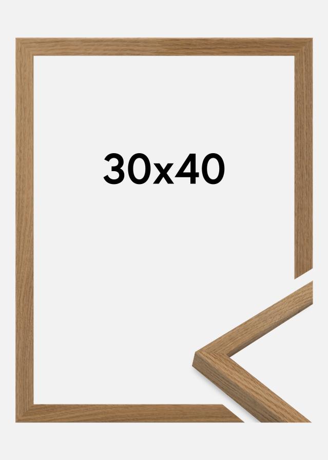 Rama Salisbury Szkło akrylowe Dąb 30x40 cm