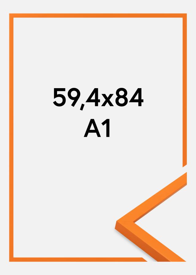Rama Kent Szkło akrylowe Pomarańczowa 59,4x84,1 cm (A1)