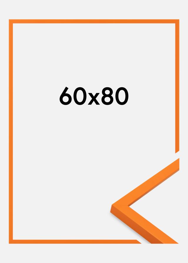 Rama Kent Szkło akrylowe Pomarańczowa 60x80 cm