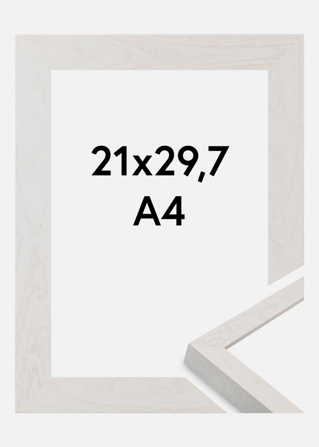 Rama Wells Szkło akrylowe Biały 21x29,7 cm (A4)