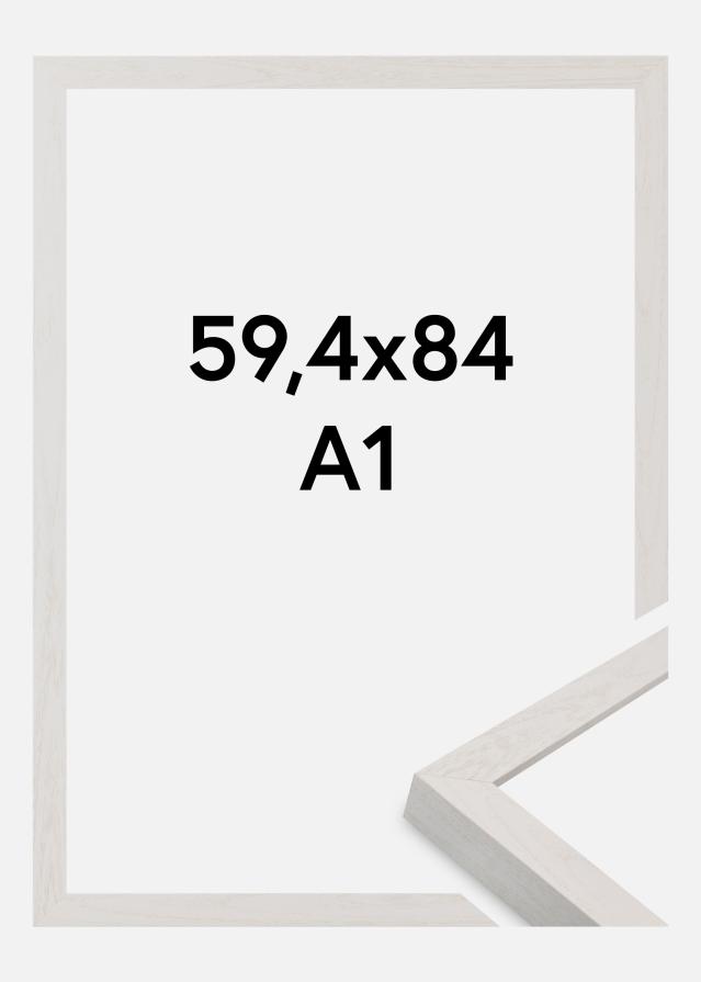 Rama Wells Szkło akrylowe Biały 59,4x84,1 cm (A1)