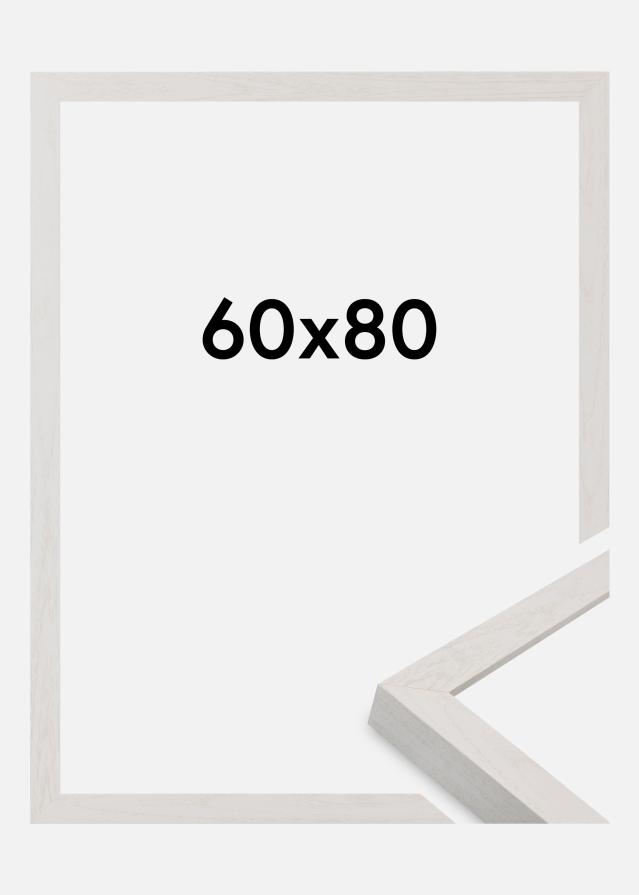 Rama Wells Szkło akrylowe Biały 60x80 cm