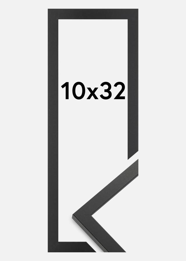 Rama Trendy Szkło akrylowe Czarny 10x32 cm