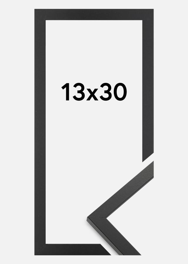 Rama Trendy Szkło akrylowe Czarny 13x30 cm