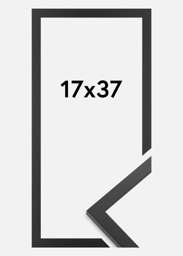 Rama Trendy Szkło akrylowe Czarny 17x37 cm