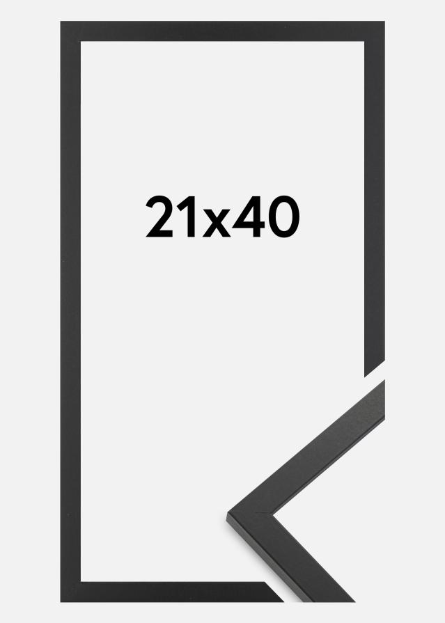 Rama Trendy Szkło akrylowe Czarny 21x40 cm