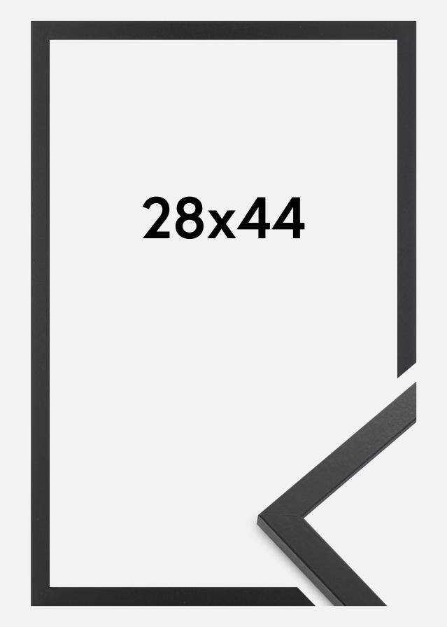 Rama Trendy Szkło akrylowe Czarny 28x44 cm