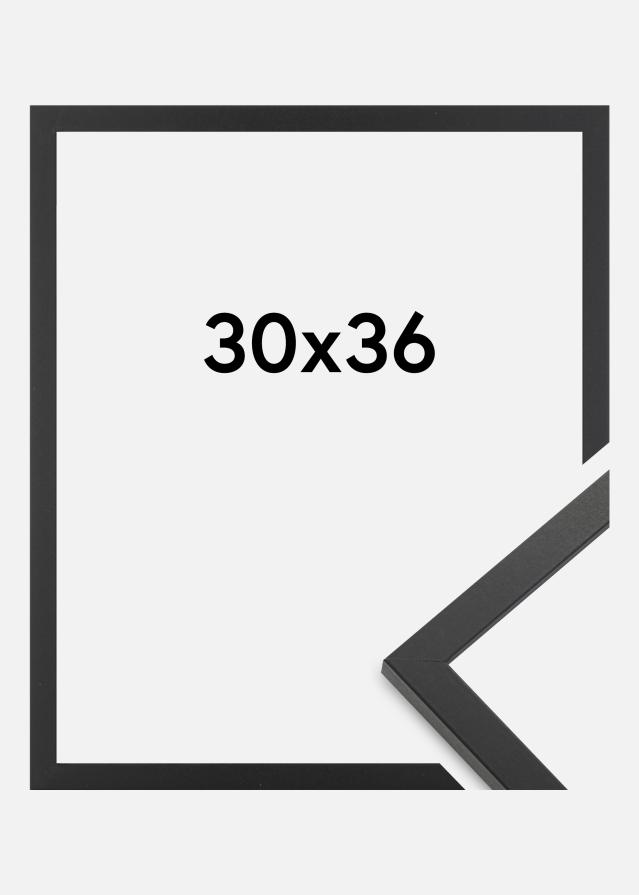 Rama Trendy Szkło akrylowe Czarny 30x36 cm