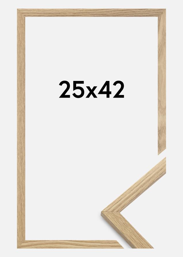 Rama Trendy Szkło akrylowe Dąb 25x42 cm