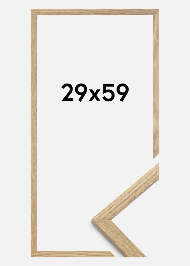 Rama Trendy Szkło akrylowe Dąb 29x59 cm