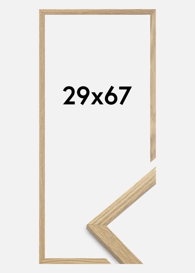 Rama Trendy Szkło akrylowe Dąb 29x67 cm