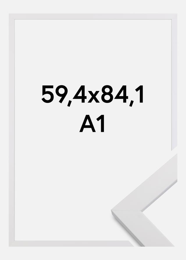 Rama White Wood Szkło akrylowe 59,4x84,1 cm (A1)