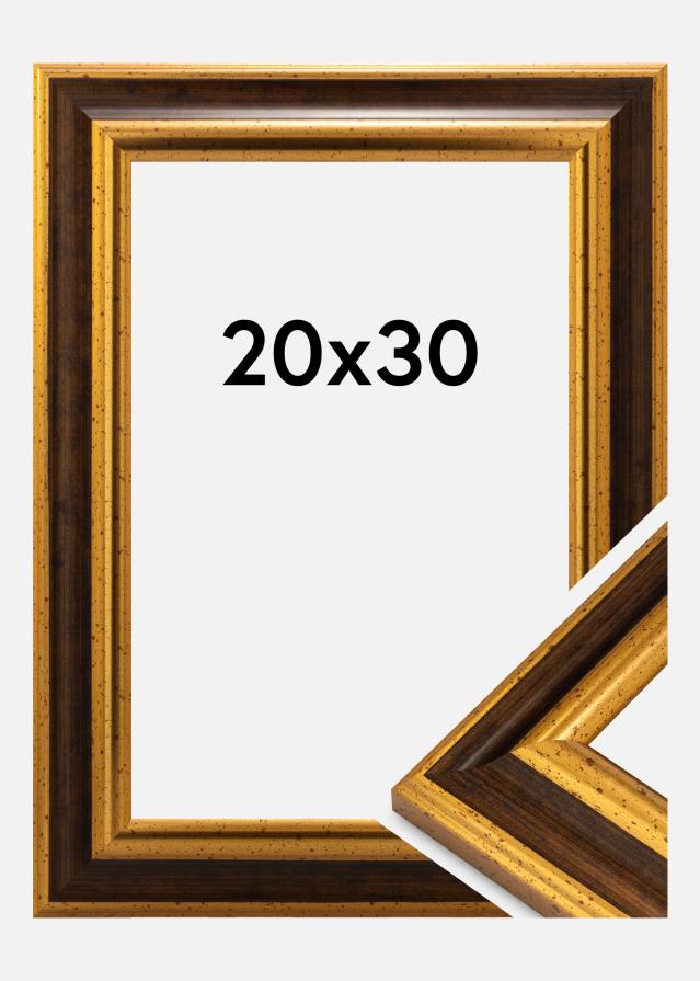 Rama Aberystwyth Szkło akrylowe Złoto 20x30 cm