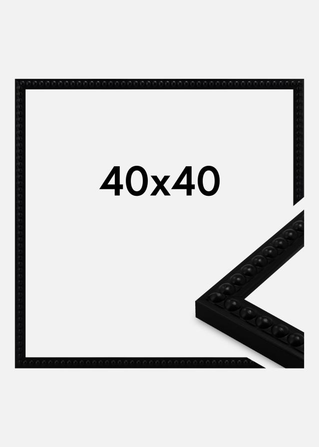 Rama Perla Szkło akrylowe Czarny 40x40 cm