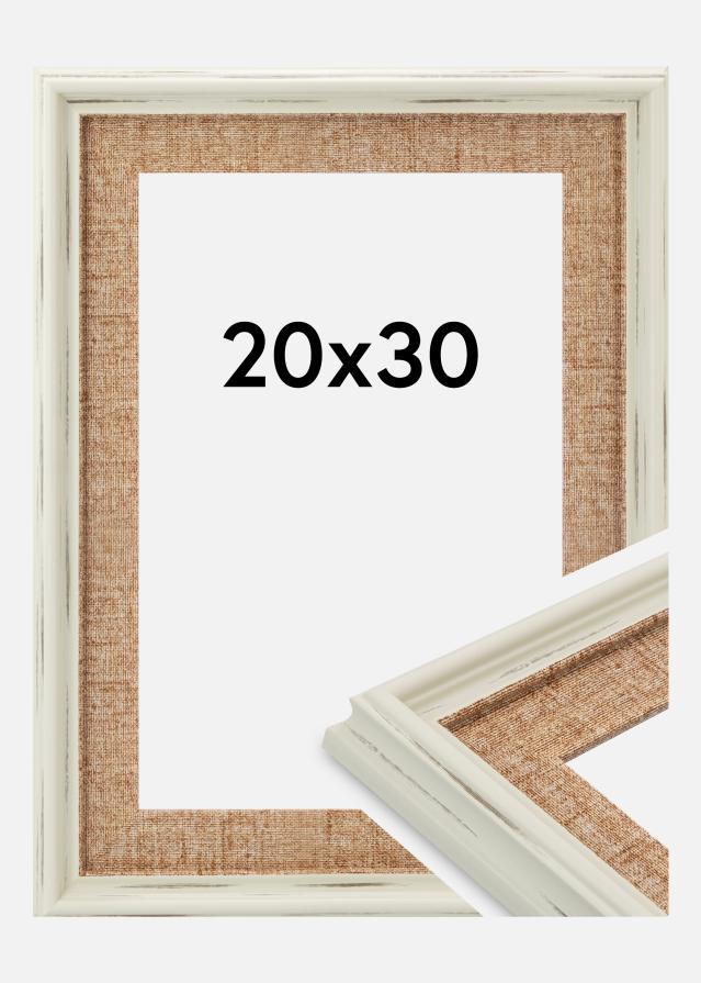 Rama Sandweave Szkło akrylowe Biały 20x30 cm