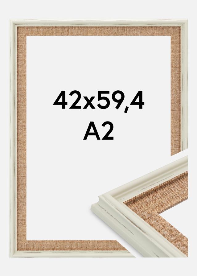 Rama Sandweave Szkło akrylowe Biały 42x59,4 cm (A2)