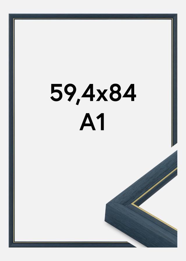 Rama Canterbury Szkło akrylowe Niebieska 59,4x84,1 cm (A1)