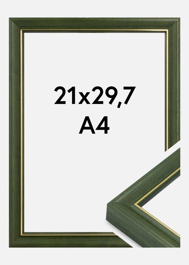 Rama Canterbury Szkło akrylowe Zielona 21x29,7 cm (A4)