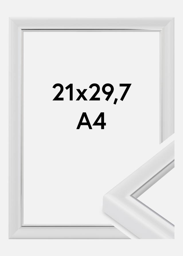 Rama Canterbury Szkło akrylowe Biały 21x29,7 cm (A4)