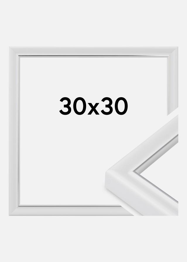 Rama Canterbury Szkło akrylowe Biały 30x30 cm