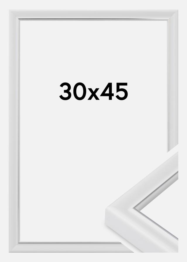 Rama Canterbury Szkło akrylowe Biały 30x45 cm