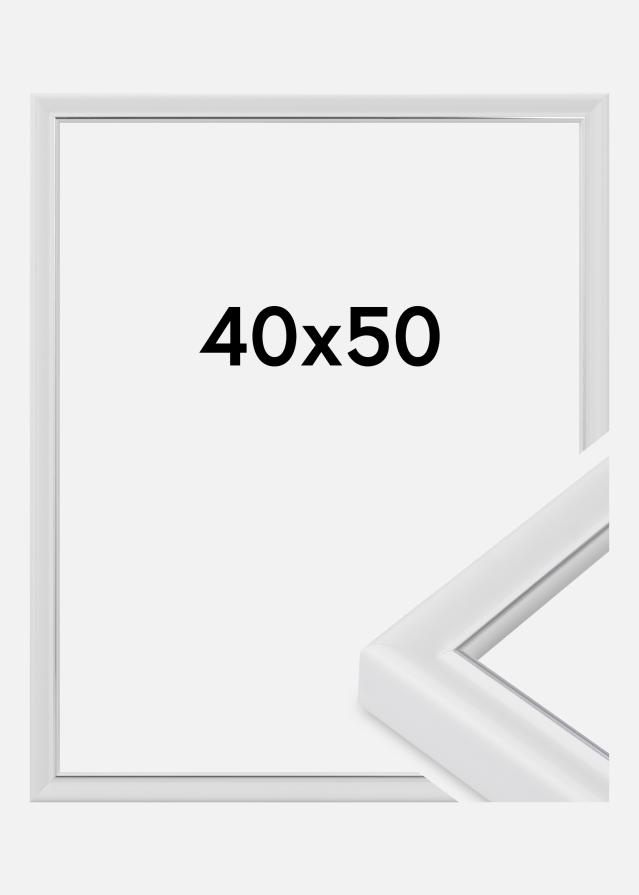 Rama Canterbury Szkło akrylowe Biały 40x50 cm