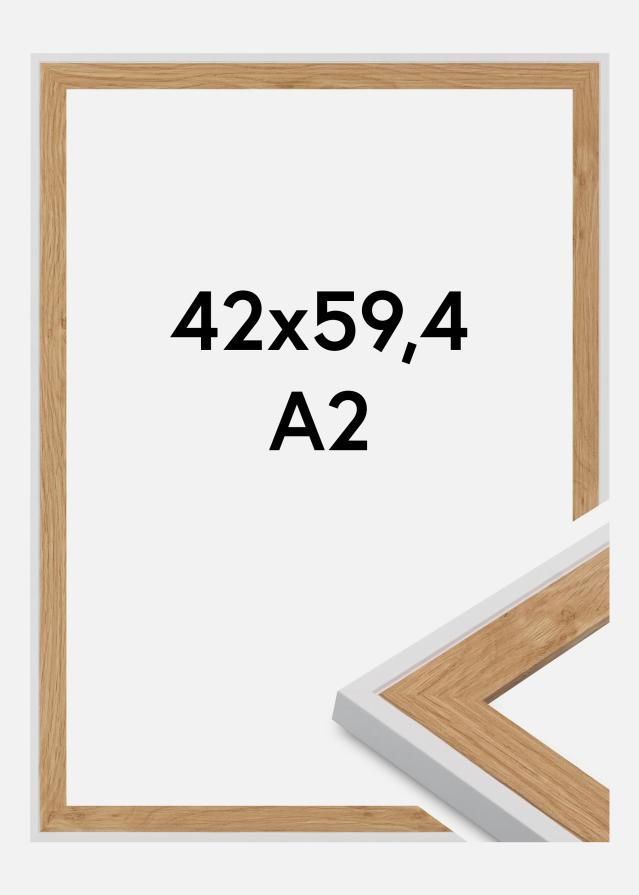 Rama Clearline Szkło akrylowe Biały 42x59,4 cm (A2)