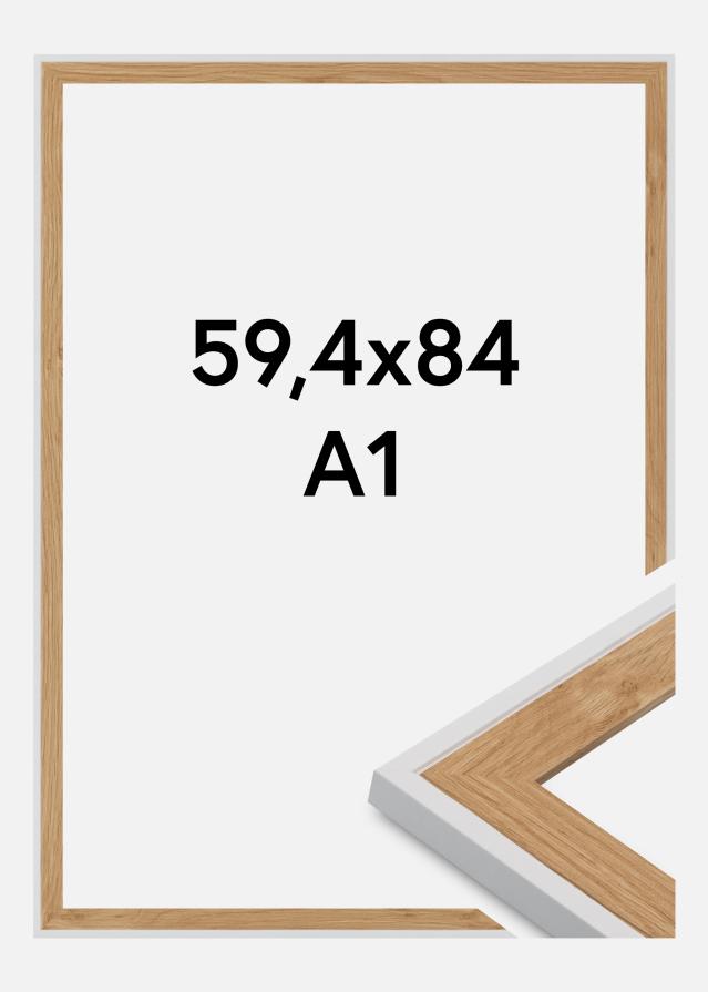 Rama Clearline Szkło akrylowe Biały 59,4x84 cm (A1)